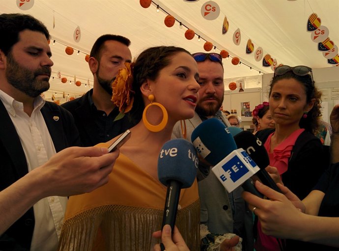 La líder d'Cs a Catalunya,  Inés Arrimadas