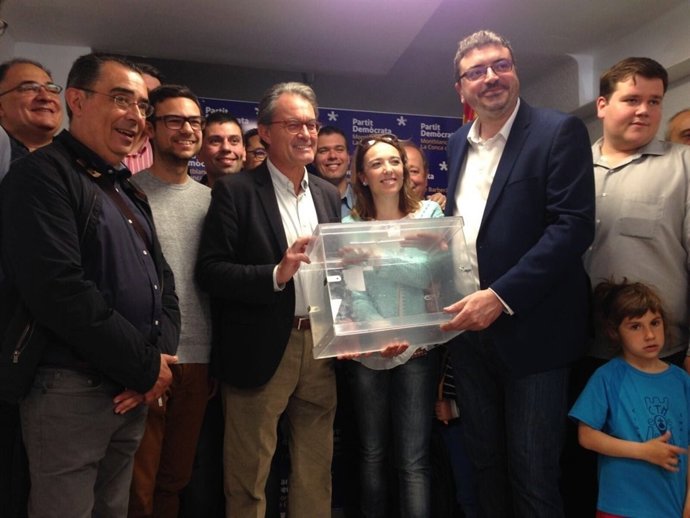 Artur Mas (PDeCAT) a Montblanc