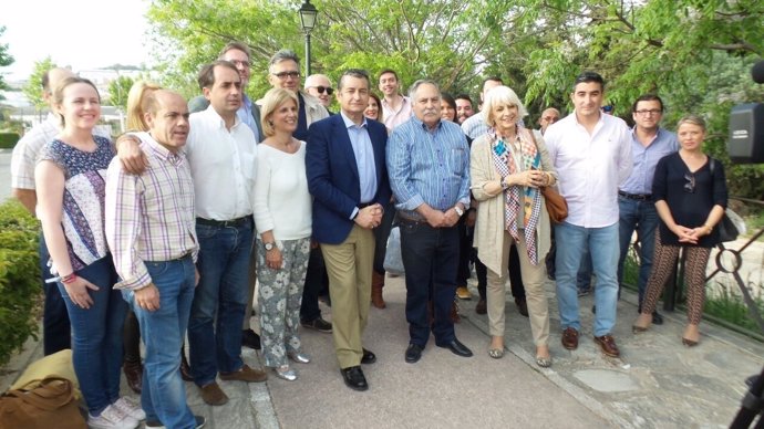 Reunión comarcal del PP en Prado del Rey (Cádiz), con Antonio Sanz