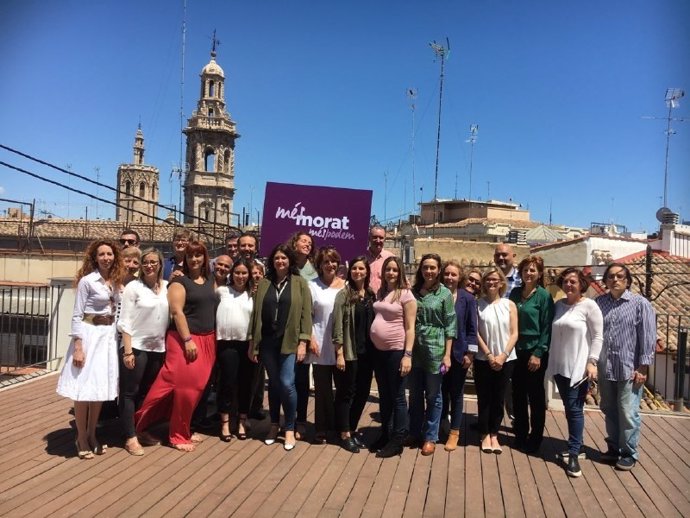 La candidatura se ha presentado en València