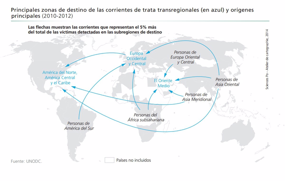 El Tráfico De Personas En El Mundo En Diez Datos 1194