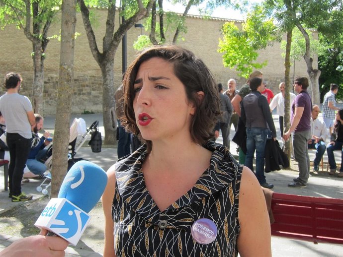 Laura Pérez, secretaria general de Podemos Navarra