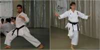 Damián Quintero y Sandra Sánchez, campeones de Europa de katas