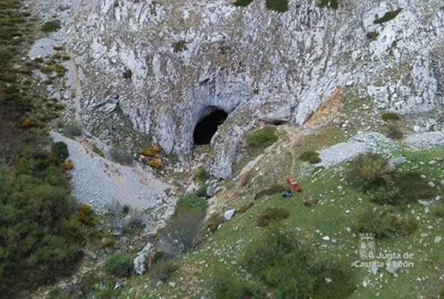 Rescate de una senderista en La Cueva del Cobre
