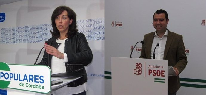 Ceballos (PSOE) y Mármol (PSOE)