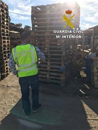 Investigado un vecino de Vícar (Almería) por el hurto de palés de una empresa hortofrutícula