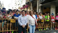 Cerca de 2.000 personas participan en la vigésimo segunda edición de la Carrera Popular por la Salud de Jaén