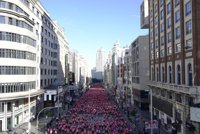 La madrileña Elena García se impone en una Carrera de la Mujer de Madrid de récord
