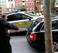Persecución policial en Santander a un conductor acusado de robo con intimidación