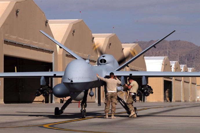 Dron estadounidense MQ-9 Reaper