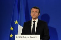 Macron anuncia su retirada como líder del movimiento ¡En Marcha!