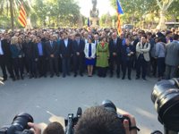 La CUP anima a Forcadell a "no dar ni un paso atrás" en la defensa del proceso soberanista