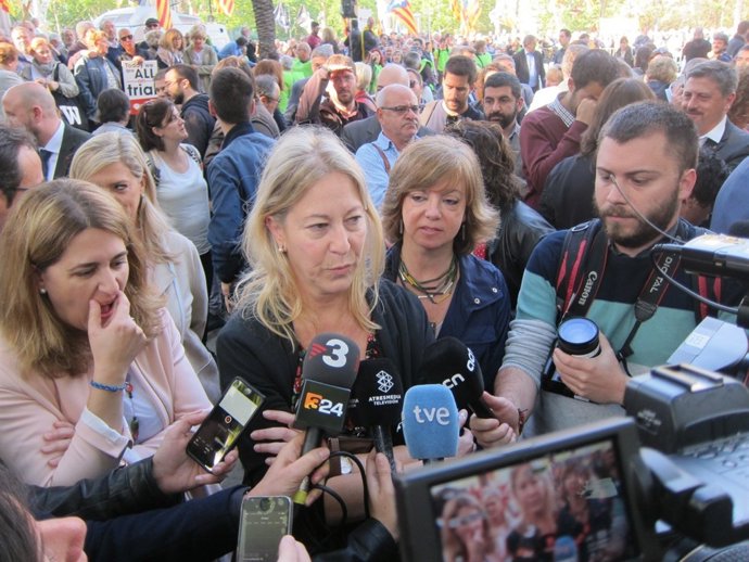 La portaveu del Govern i consellera de Presidència, Neus Munté      