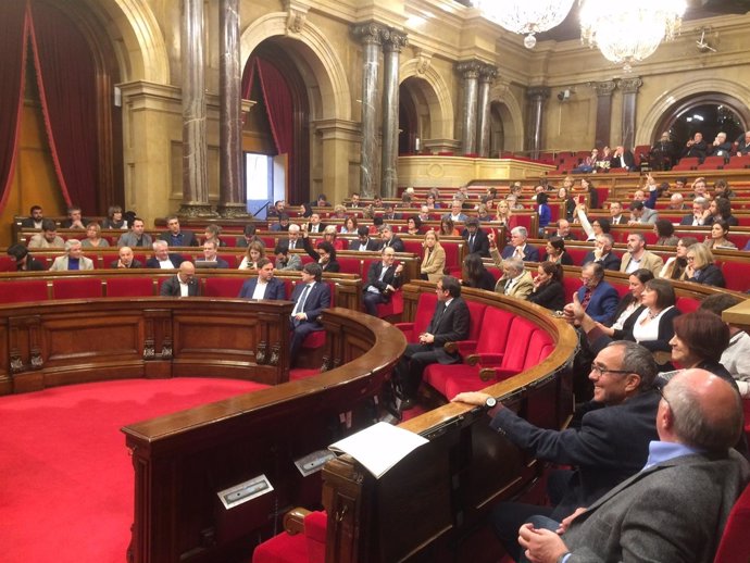 Pleno del Parlament