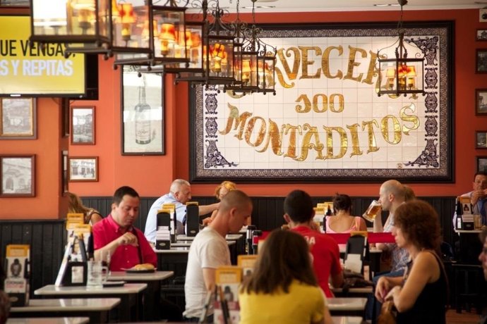 Restalia, 100 montaditos