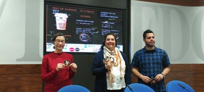 Presenctación del Pint of Science.