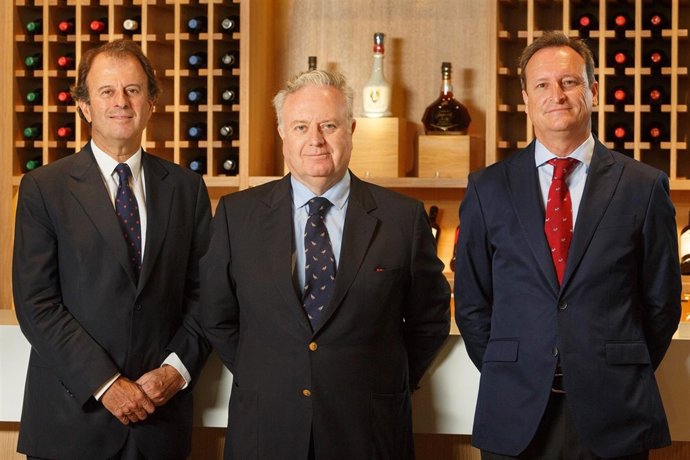 Ignacio Osborne, Tomás Osborne y Fernando Terry 