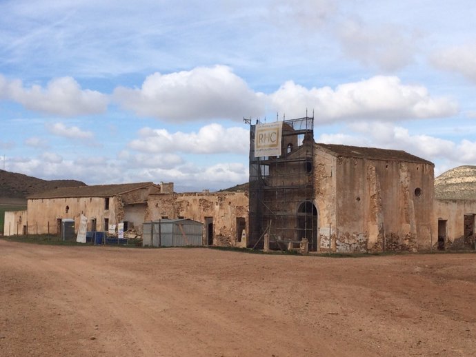 El cortijo del fraile en obras