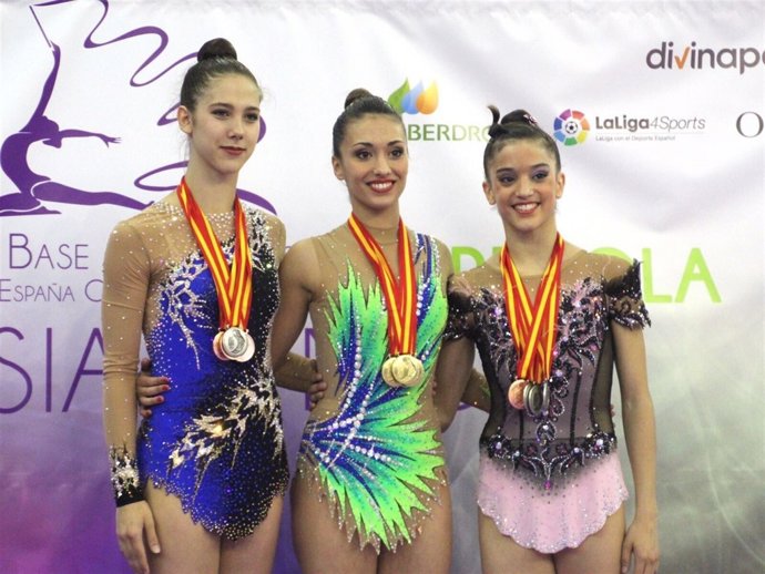 Natalia García, campeona de la Copa de la Reina de Gimnasia