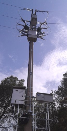 Línea de media tensión de Endesa