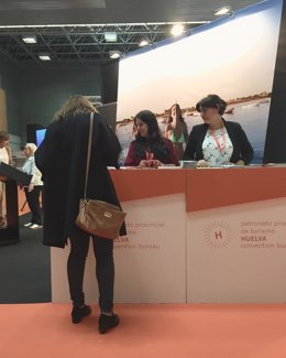 Stand de Huelva en Expovacaciones. 