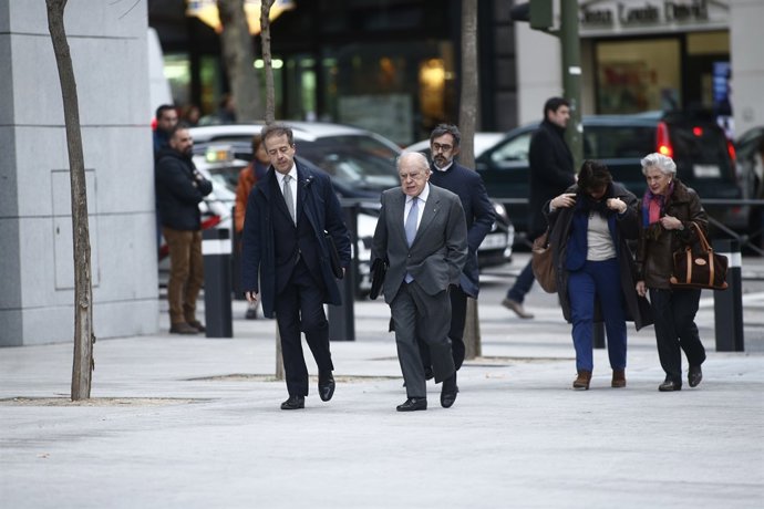 Jordi Pujol i Marta Ferrusola arriben a l'Audiència Nacional (Arxiu)