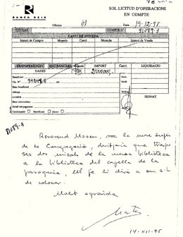 Imatge del sumari en la qual Marta Ferrusola es deia "mare superiora"