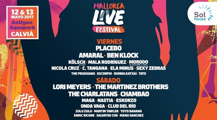 Cartel del 'Mallorca Live Festival'