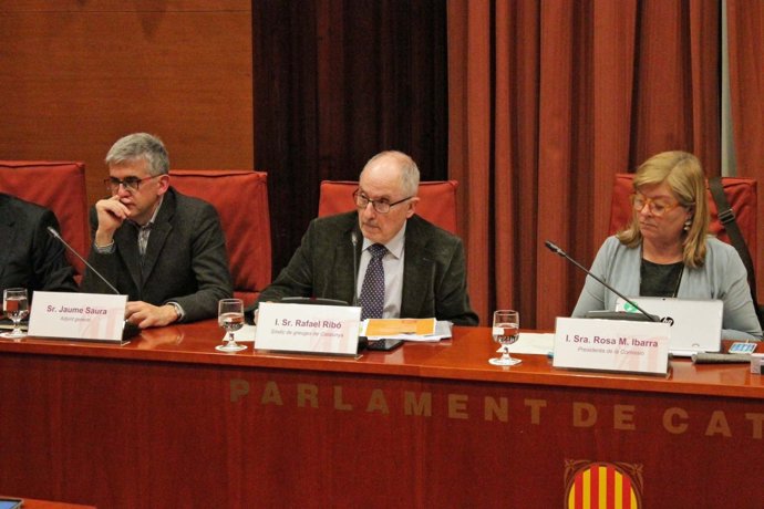 El Síndic de Greuges, Rafael Ribó, en comissió parlamentària