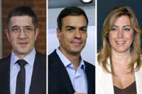 Susana Díaz abrirá y Pedro Sánchez cerrará el debate de primarias en el PSOE, que tendrá tres bloques y durará dos horas