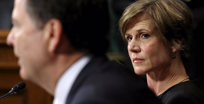 Fiscal general,  Sally Yates.