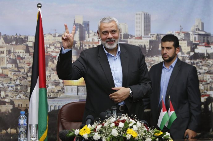 Ismail Haniyeh, líder del brazo político de Hamás