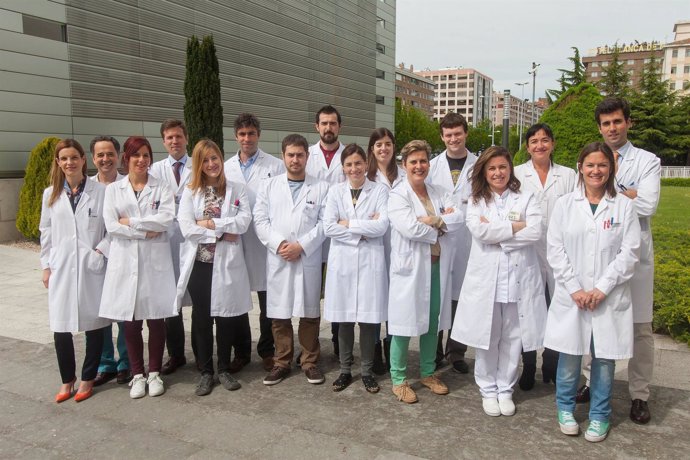 Investigadores de la Universidad de Navarra.