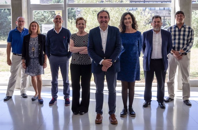 El equipo de la candidatura de Rafel Crespí, candidato a rector de la UIB