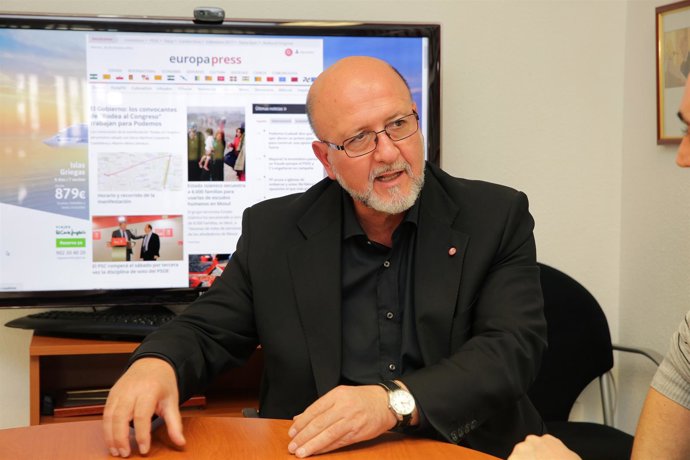 El secretario general de UGT, Luis Miguel López Reillo