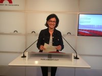 Eva Granados (PSC) ve "doble discurso" del Govern en la compra de urnas