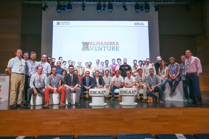 Emprendedores que participarán en la IV Edición de Alhambra Venture.