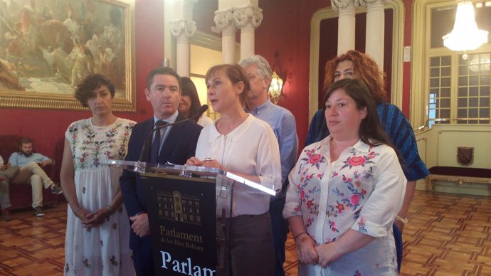 Diputados del intergrupo 'Pau i solidaritat' por el pueblo saharaui
