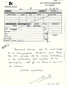 Imatge del sumari en la qual Marta Ferrusola es deia "mare superiora"
