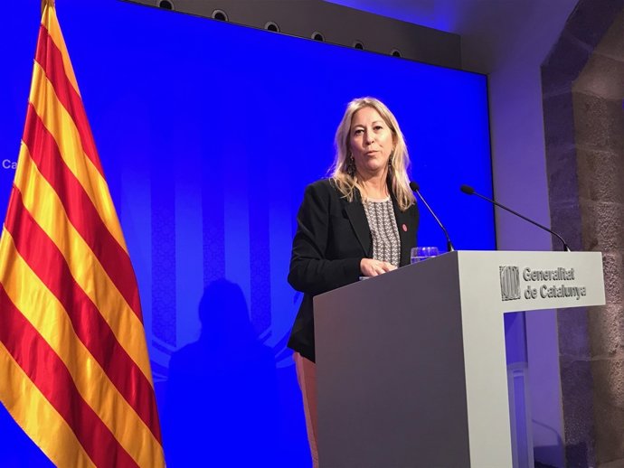 Neus Munté, consellera i portaveu de la Generalitat