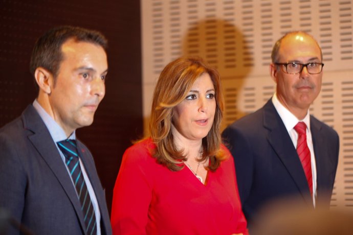 La presidenta de la Junta, Susana Díaz, en el aniversario de AGI