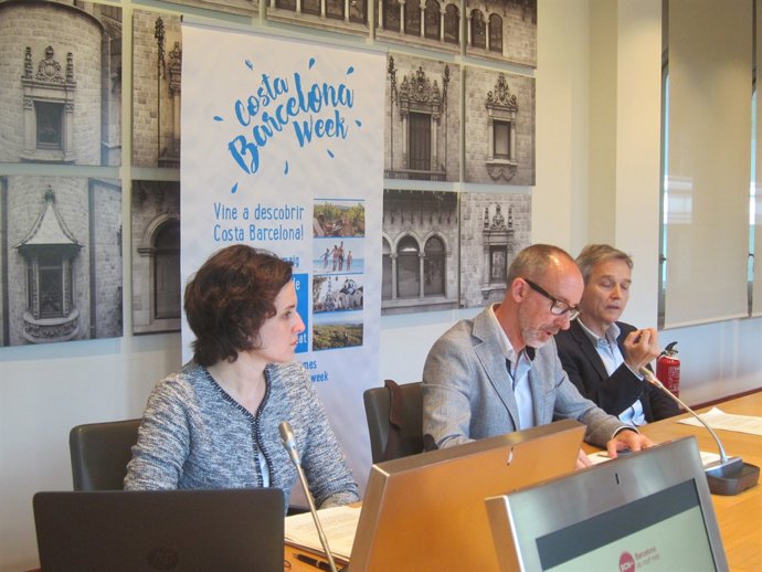 Miquel Forns, Anna Sánchez i Francesc Vila de la Diputació de Barcelona