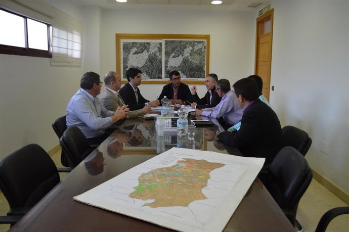 Reunión alcaldes Sierra de las Nieves