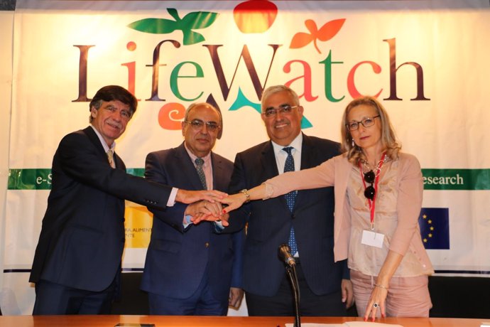 Celebración de la asamblea del proyecto europeo LifeWatch en la CHG