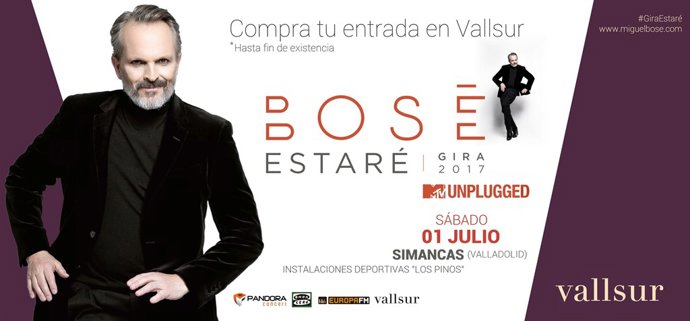 Concierto Miguel Bosé Vallsur