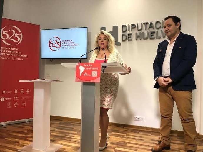 La diputada de Cultura, Lourdes Garrido, presenta 'América en el Menú'.