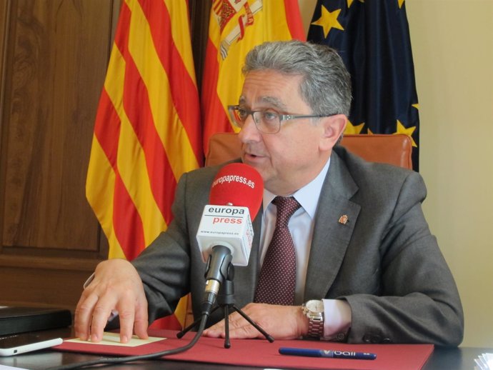 El delegado del Gobierno en Catalunya, Enric Millo        