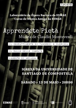 Amigos da Ópera organizan un concierto de recuerdo a Monteverdi