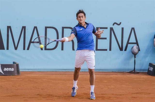 Nicolás Almagro en el Mutua Madrid Open 2016