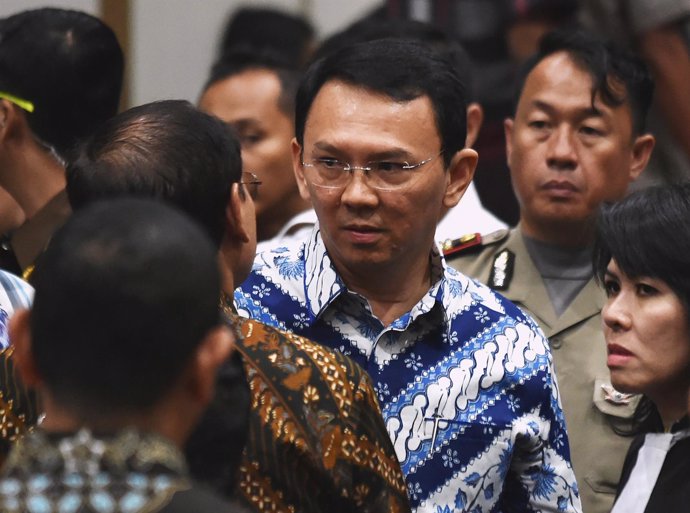 El gobernador de Yakarta, Basuki Tjahaja Purnama, alias 'Ahok'